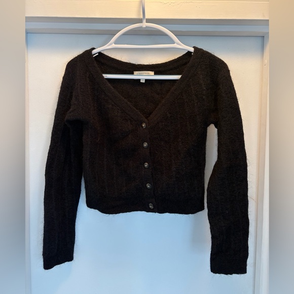 Sezane Abele Cardigan Black - Size S - Picture 2 of 3
